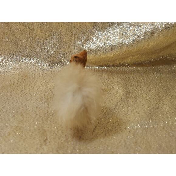 Vintage Flocked Squirrel West Germany Max Carl Wagner Kunstlerschutz Real Fur - Picture 4 of 9